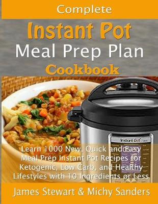 Book cover for Complete Instant Pot Meal Prep Plan Cookbook