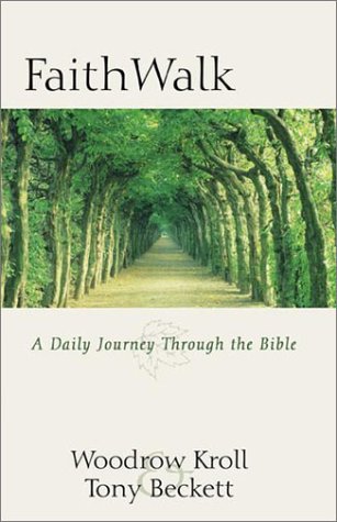 Book cover for Faithwalk: A Daily Journey Through the Bible