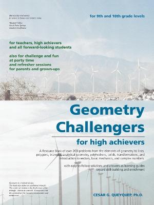 Book cover for Geometry Challengers for High Achievers