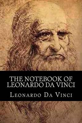 Book cover for The Notebook of Leonardo Da Vinci