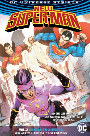 Cover of New Super-Man Vol. 2: Coming to America (Rebirth)