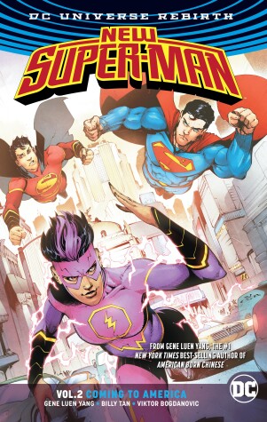 Book cover for New Super-Man Vol. 2: Coming to America (Rebirth)