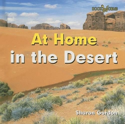 Book cover for At Home in the Desert