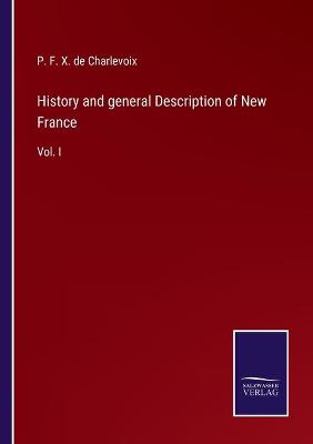 Book cover for History and general Description of New France