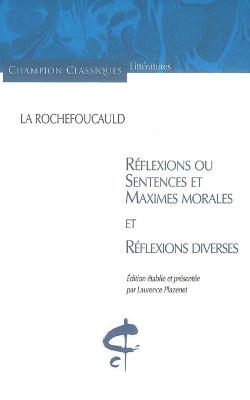 Book cover for Réflexions ou sentences et maximes morales