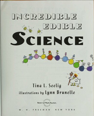 Book cover for Incredible Edible Science