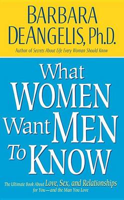 Book cover for What Women Want Men to Know