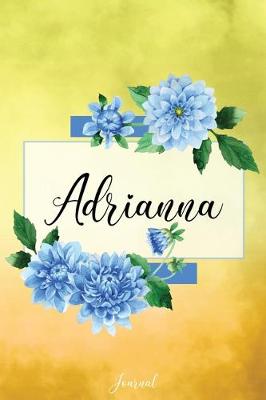 Book cover for Adrianna Journal