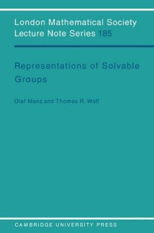 Cover of Representations of Solvable Groups