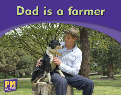 Book cover for Dad is a farmer