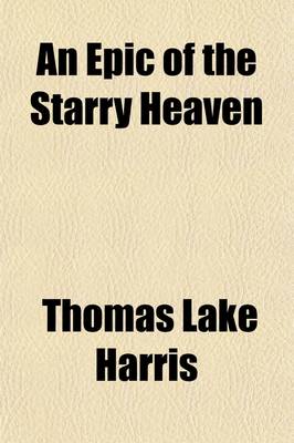 Book cover for An Epic of the Starry Heaven