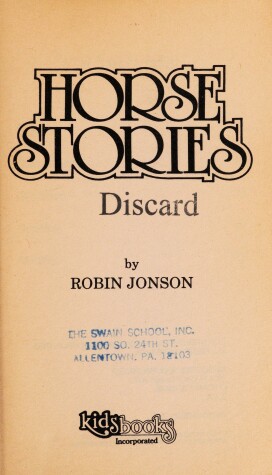 Book cover for Horse Stories