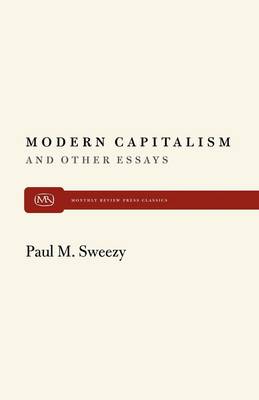 Book cover for Modern Capitalism and Other Essays