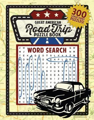 Book cover for Great American Road Trip Puzzle Book