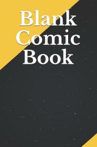 Cover of Blank Comic Book