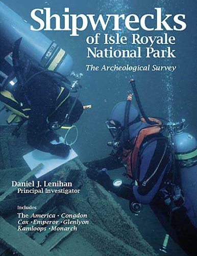 Book cover for Shipwrecks of Isle Royale National Park