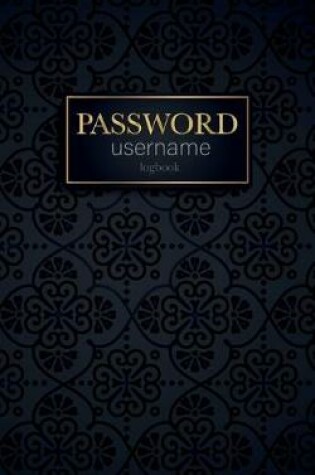 Cover of password username logbook