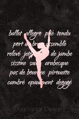 Book cover for Ballet Terminology - Journal For Dancers