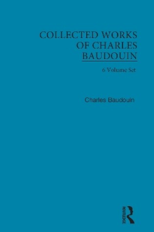 Cover of Collected Works of Charles Baudouin