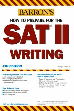 Cover of How to Prepare for the SAT II Writing
