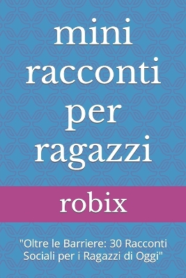 Book cover for mini racconti per ragazzi