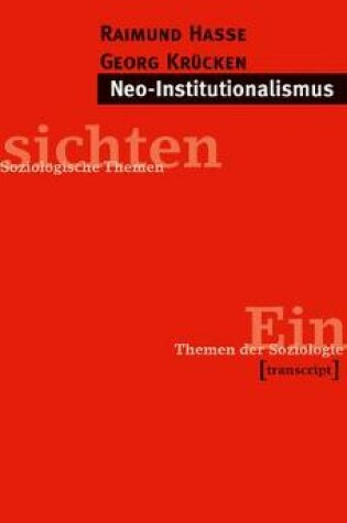 Cover of Neo-Institutionalismus