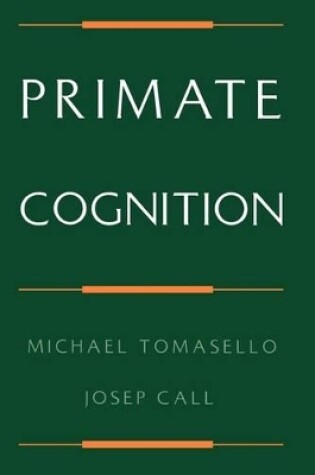 Cover of Primate Cognition