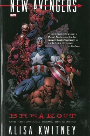 Cover of New Avengers: Breakout Prose Novel