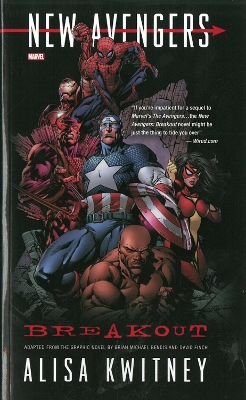 Book cover for New Avengers: Breakout Prose Novel