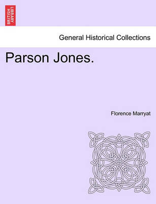 Book cover for Parson Jones.