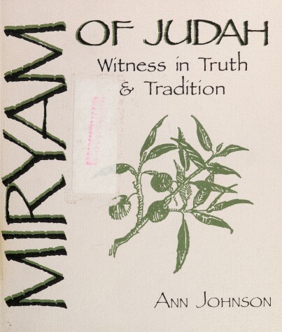 Book cover for Miryam of Judah