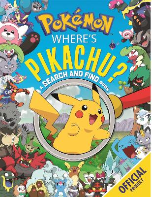 Book cover for Where's Pikachu? A Search and Find Book