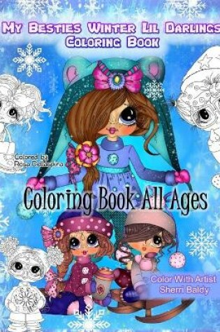 Cover of My Besties Winter Lil Darlings Coloring Book