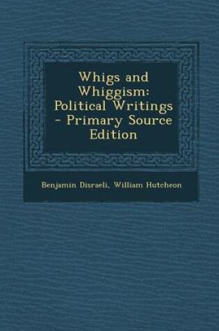 Cover of Whigs and Whiggism