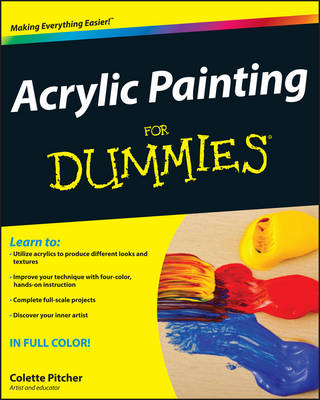 Book cover for Acrylic Painting For Dummies