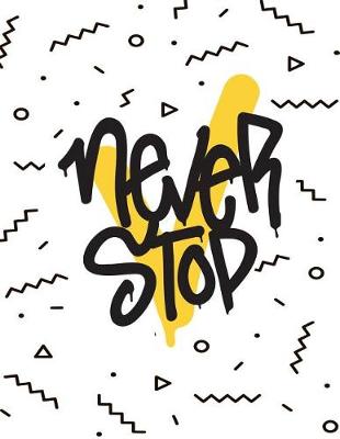 Book cover for Never Stop