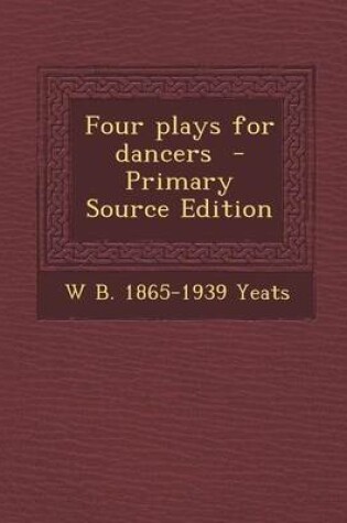 Cover of Four Plays for Dancers