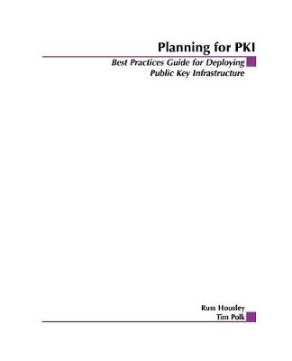 Book cover for Planning for PKI