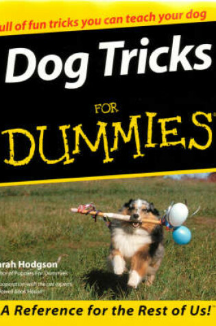 Cover of Dog Tricks for Dummies