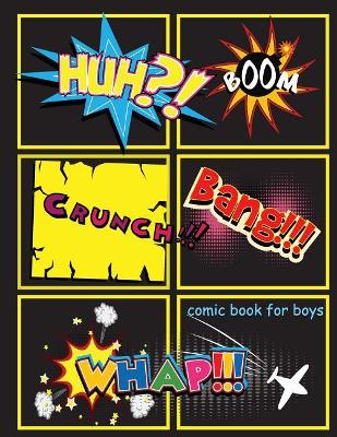 Book cover for Comic Book for Boys
