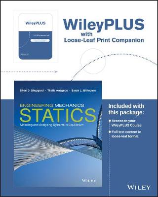 Book cover for Engineering Mechanics: Statics Wileyplus Registration Card + Loose-Leaf Print Companion