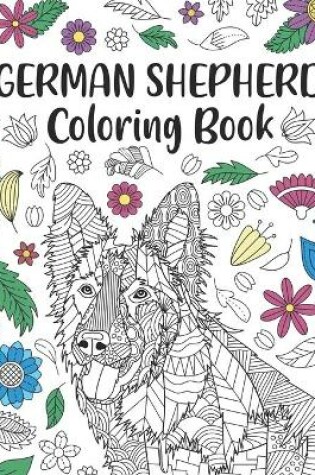 Cover of German Shepherd Coloring Book