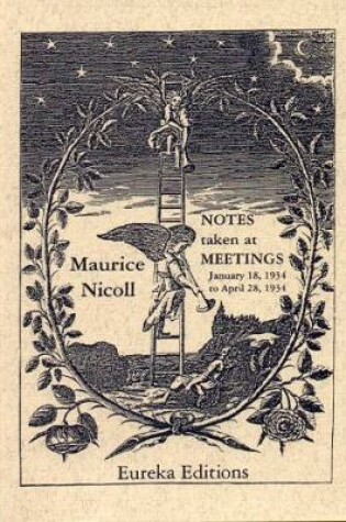 Cover of Notes taken at Meetings 1934