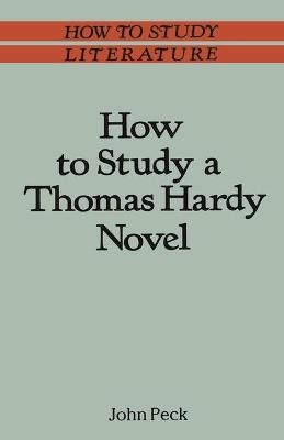 Book cover for How to Study a Hardy Novel