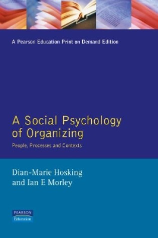 Cover of Social Psychology Organization