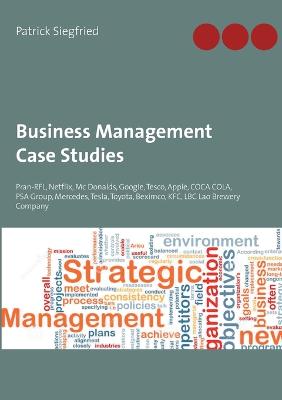 Book cover for Business Management Case Studies