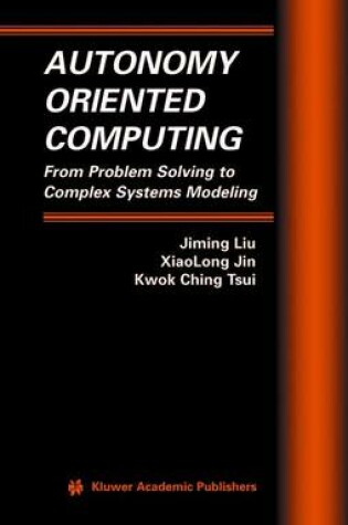 Cover of Autonomy Oriented Computing