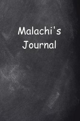 Cover of Malachi Personalized Name Journal Custom Name Gift Idea Malachi