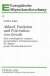 Book cover for Ablauf, Funktion Und Praevention Von Gewalt