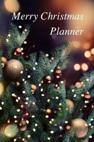 Cover of Merry Christmas Planner